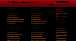 Desktop Screenshot of fiestasdeotavalo.com